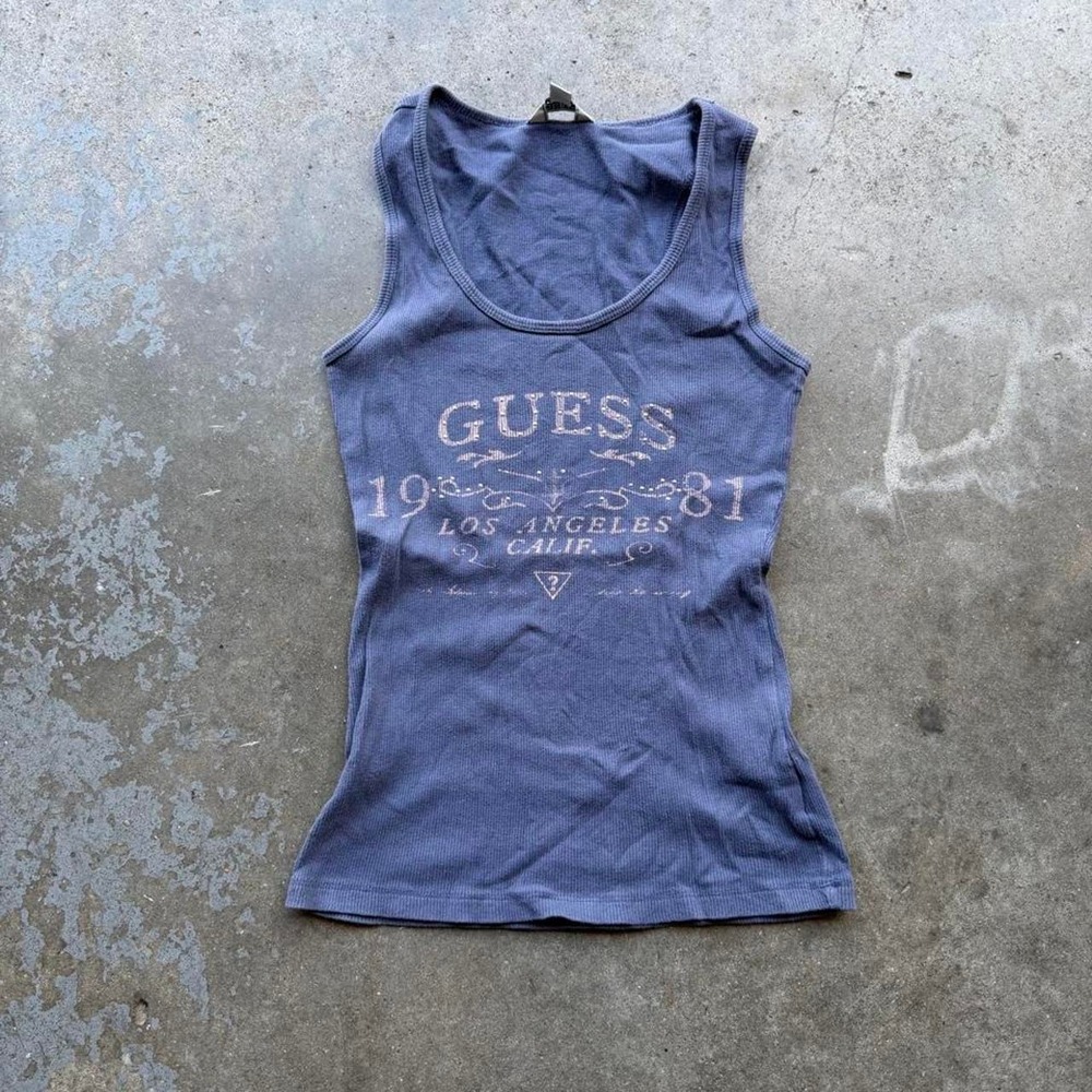Y2K Guess Tank Top size S